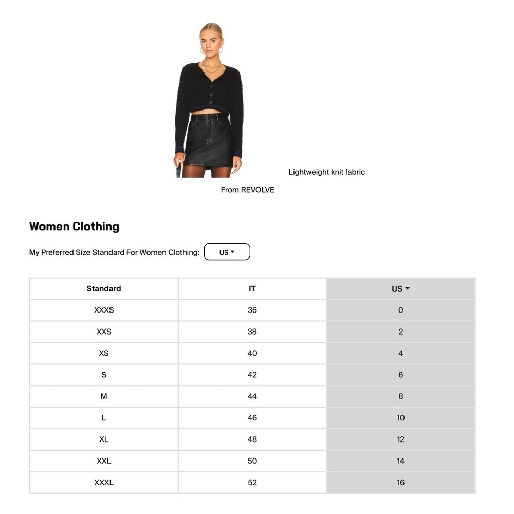 525 America Black Cropped Lattice Cable Tipped Cardi In Black Multi - Picture 3 of 8